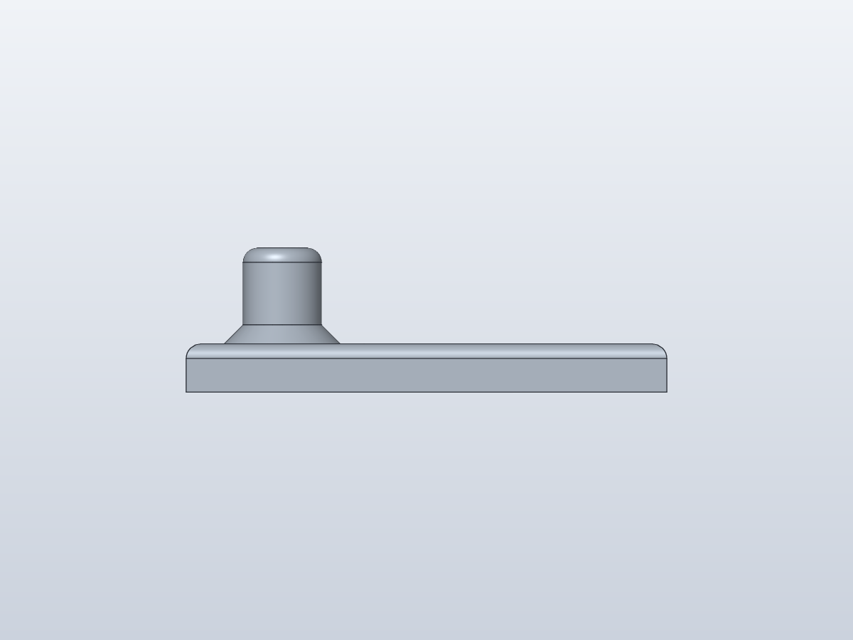 Front view of Simple design 1