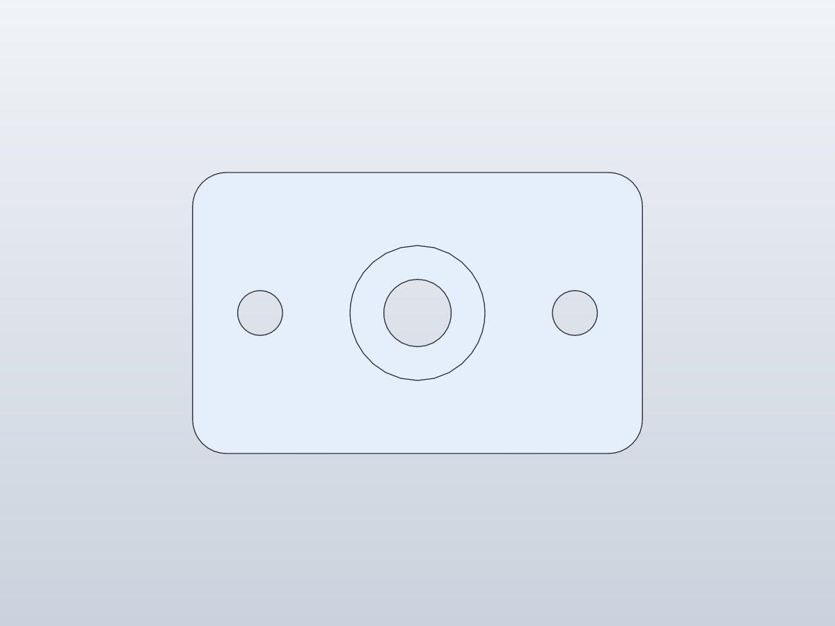 Top view of Sample plate